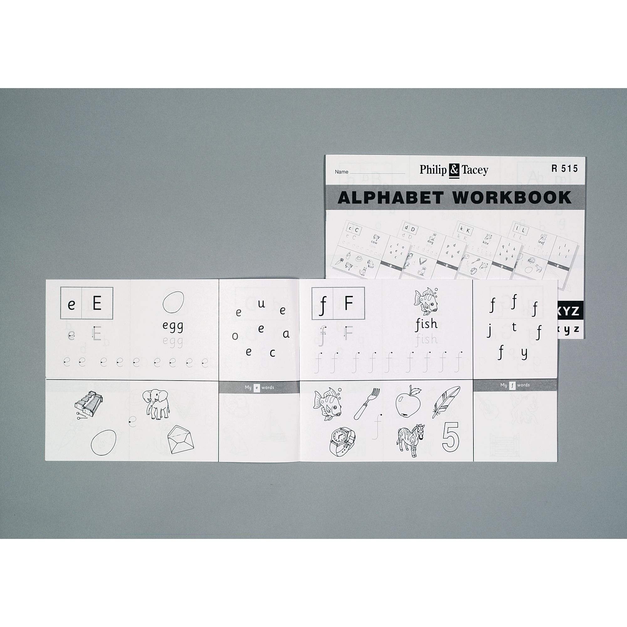 Alphabet Workbooks Pack of 10